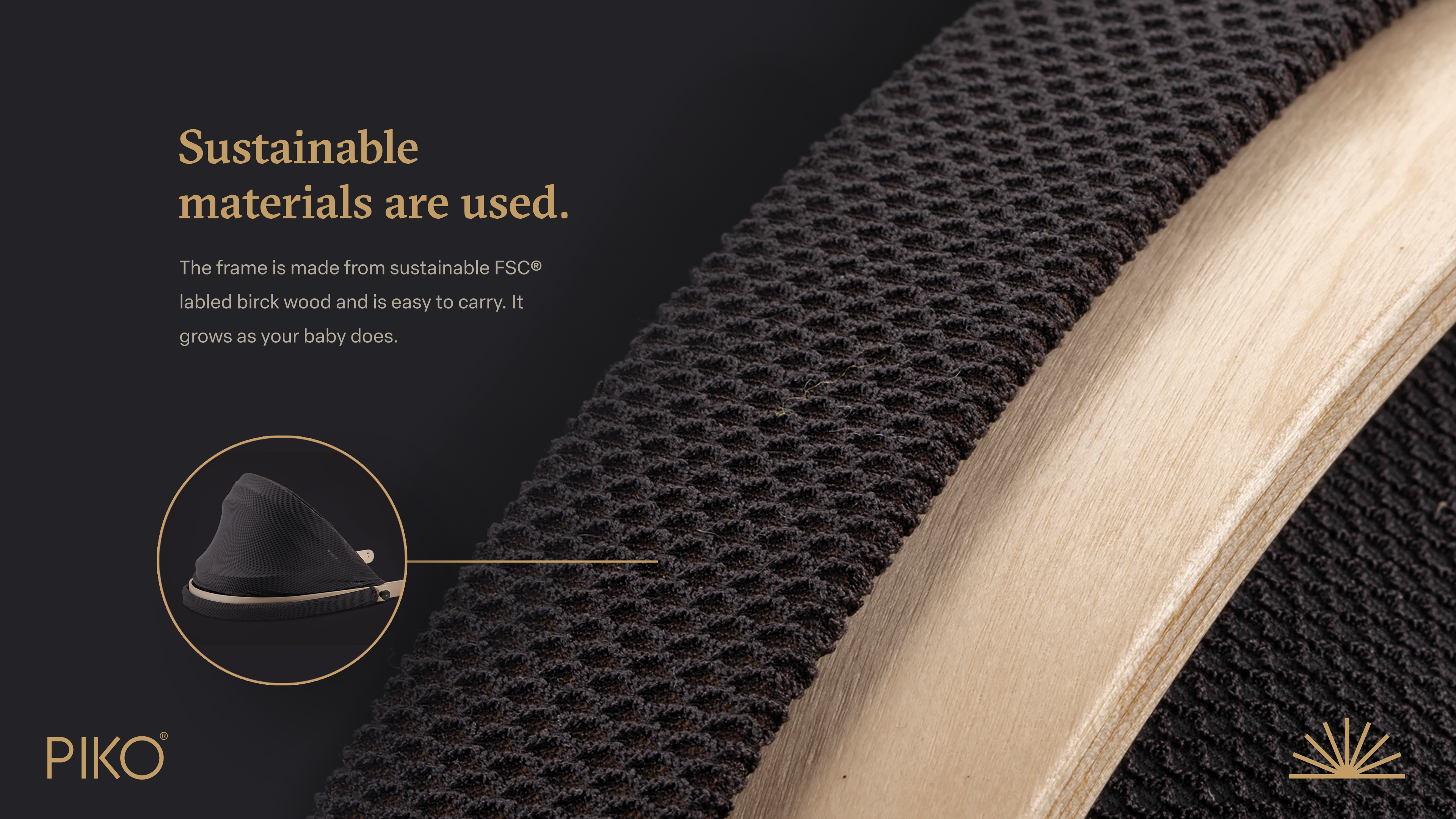 PIKO® Slaapcocon + Slimme Piko Pod + Matras